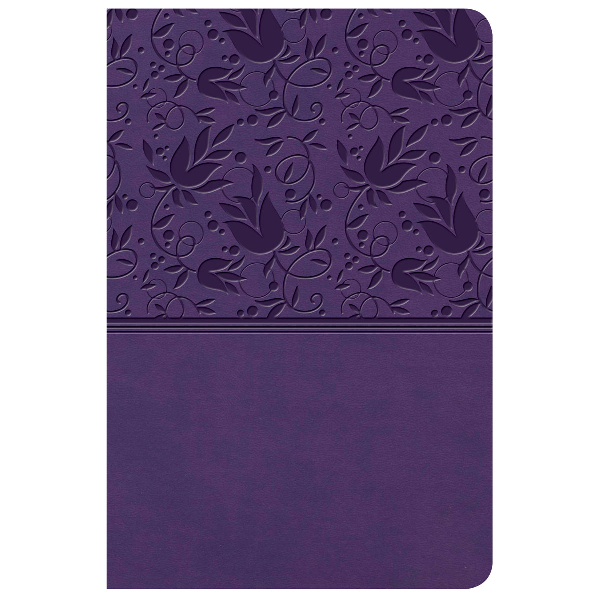 KJV Compact Reference Bible Large Print Purple (Imitation Leather)
