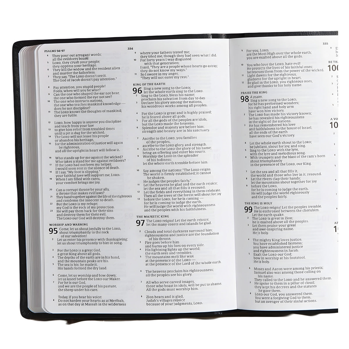 CSB Black Imitation Leather Gift & Award Bible