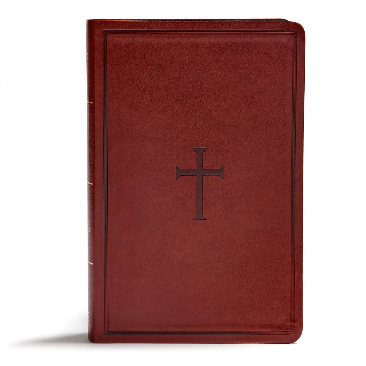 KJV Reference Bible Giant Print Indexed Brown (Imitation Leather)