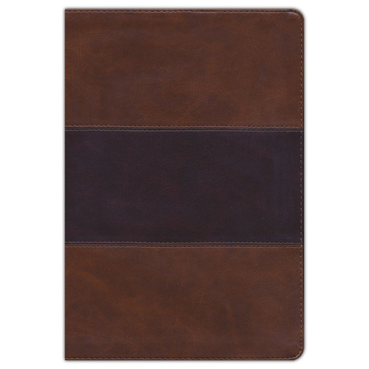 KJV Reference Bible Super Giant Print Saddle Brown (Imitation Leather)