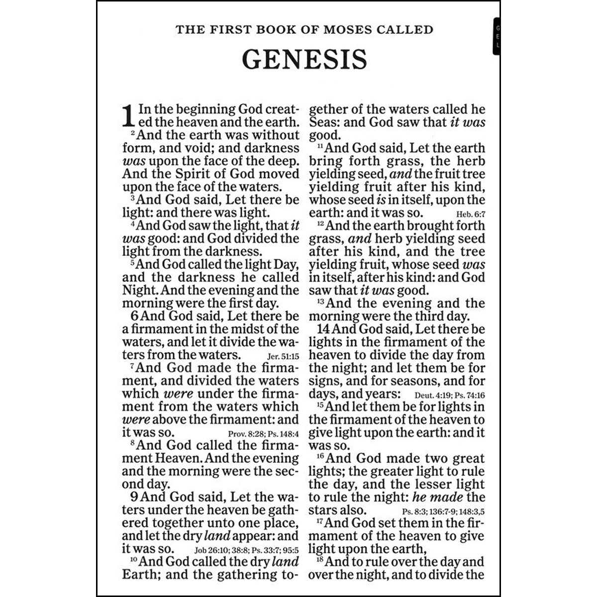 KJV Reference Bible Super Giant Print Indexed Black (Imitation Leather)