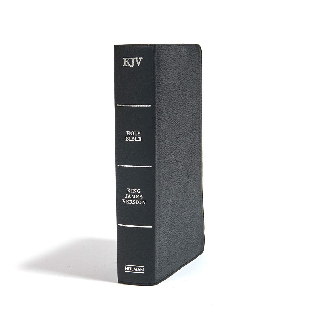 KJV Reference Bible Super Giant Print Black (Genuine Leather)