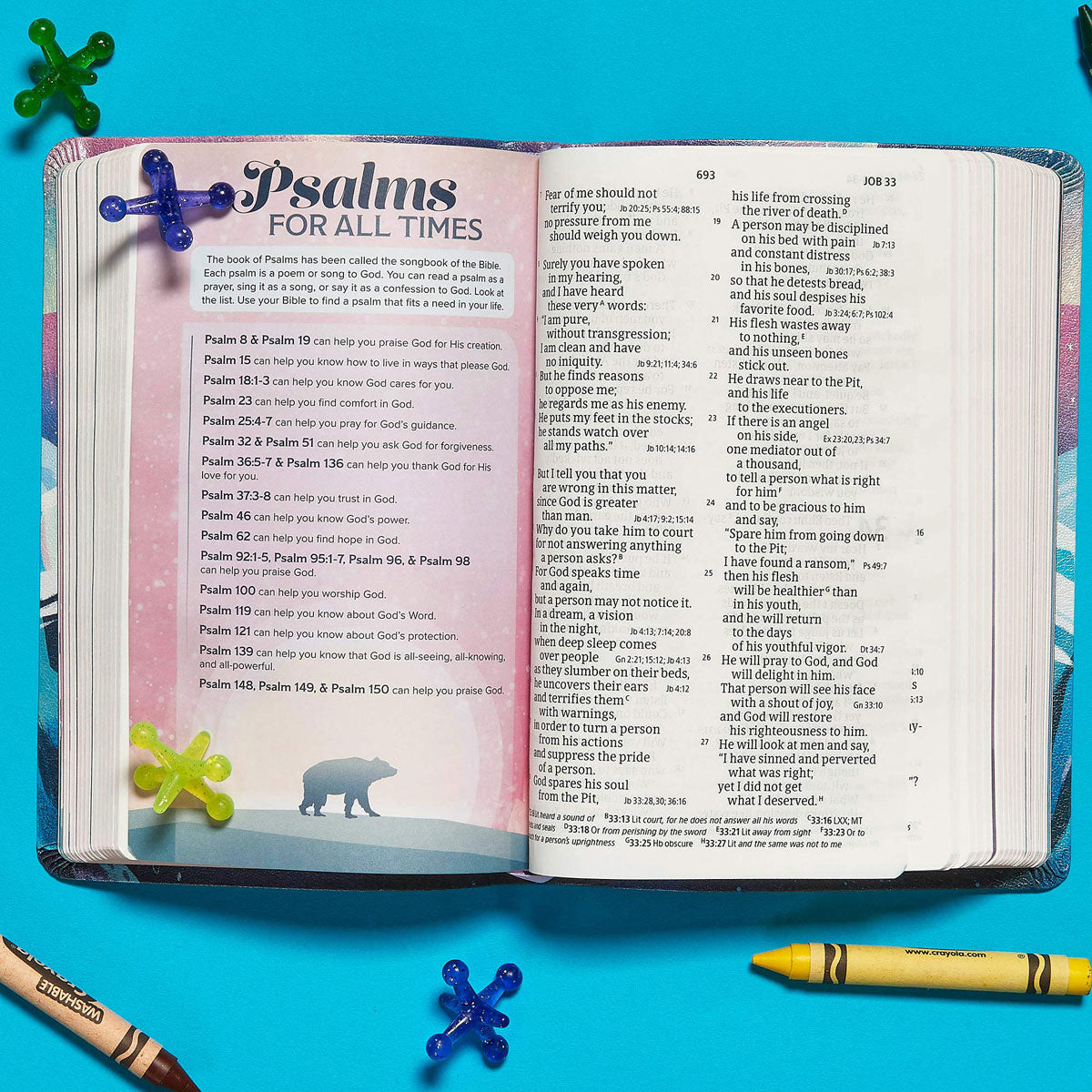 CSB Kid's Bible Narwhal (Imitation Leather)