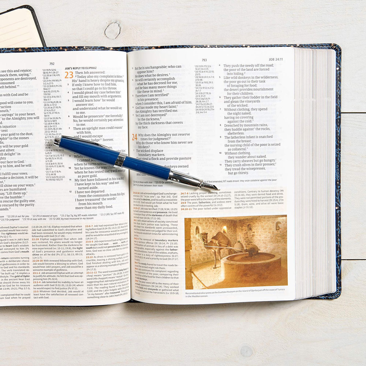 CSB Study Bible Navy (Imitation Leather)