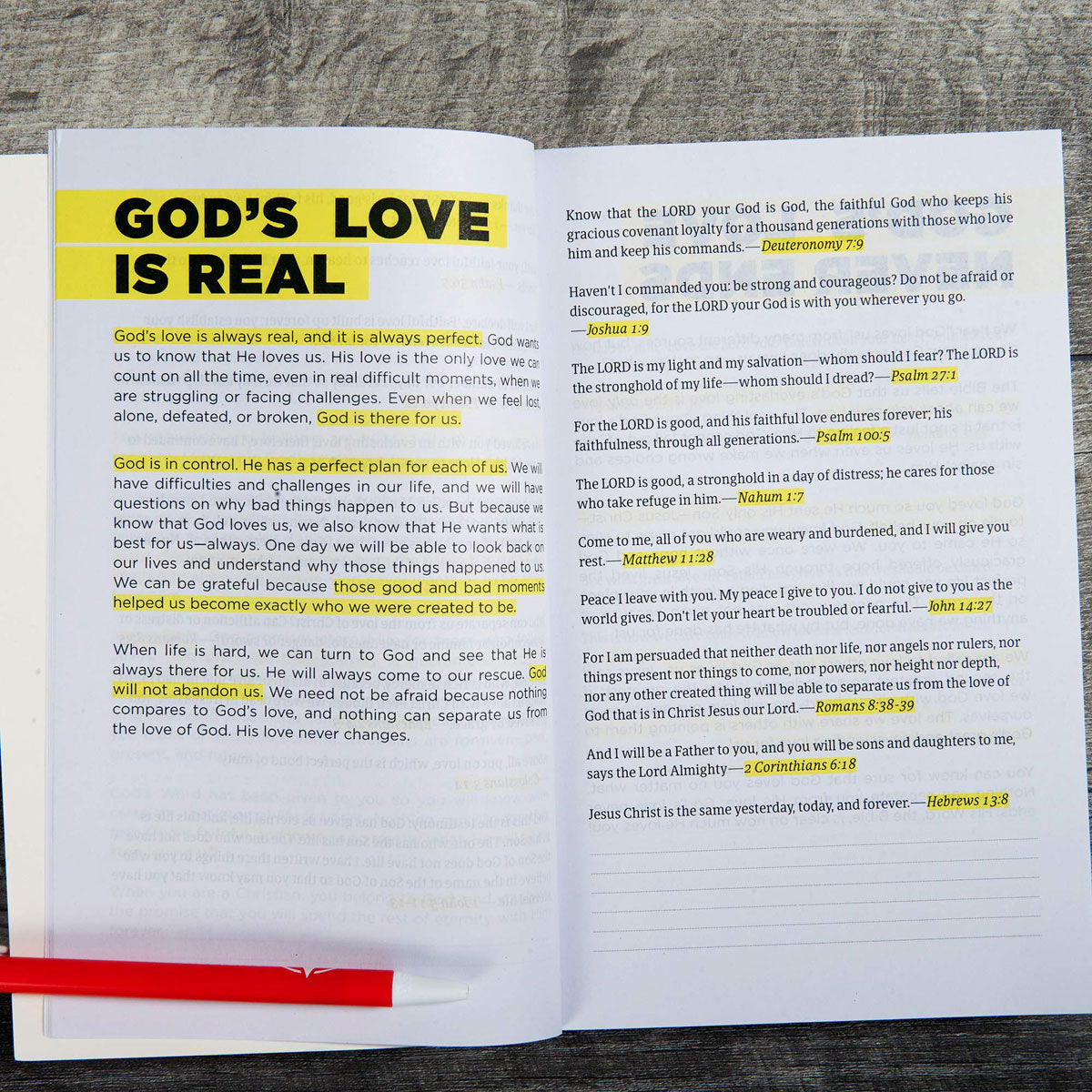 CSB God Loves You Bible For Teens (Paperback)