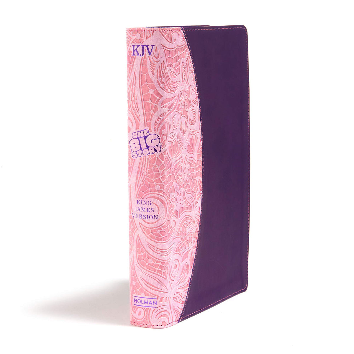 KJV One Big Story Bible Pink Purple (Imitation Leather)