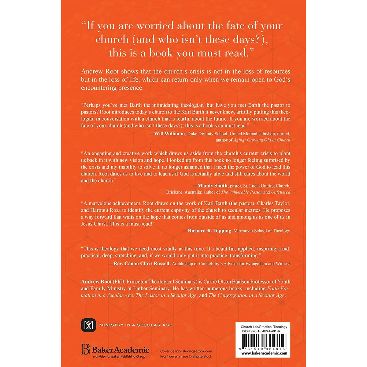 Churches And The Crisis Of Decline: A Hopeful, Practical Ecclesiology For A Secular Age (Paperback)