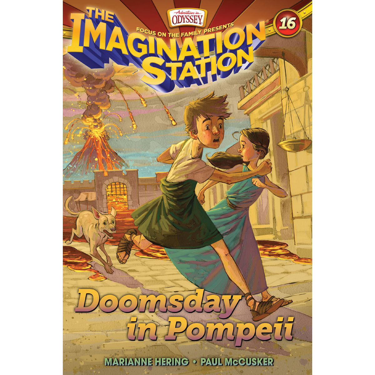 Doomsday In Pompeii (Aio Imagination Station Books)(Paperback)