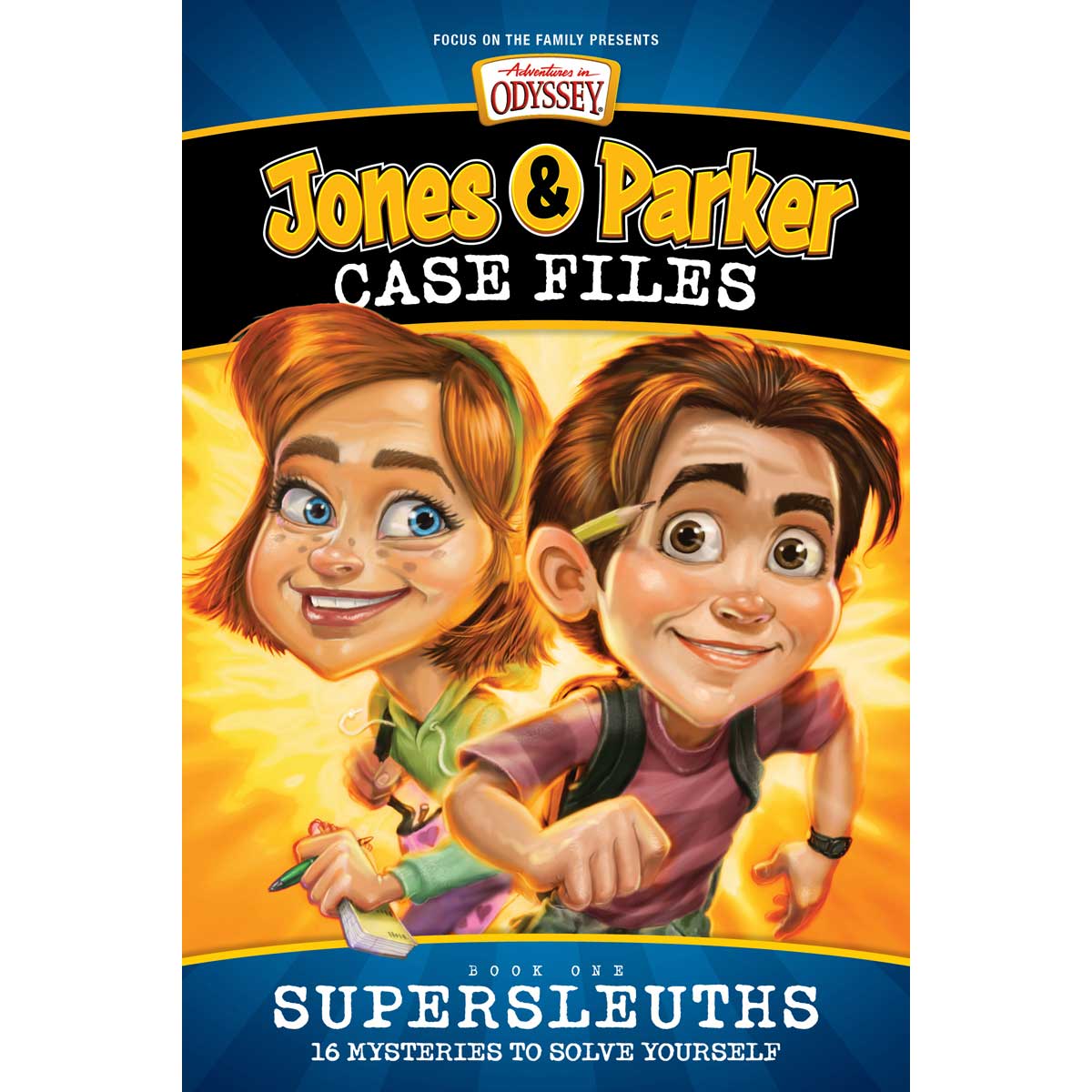 Jones & Parker Case Files (Adventures In Odyssey)(Paperback)