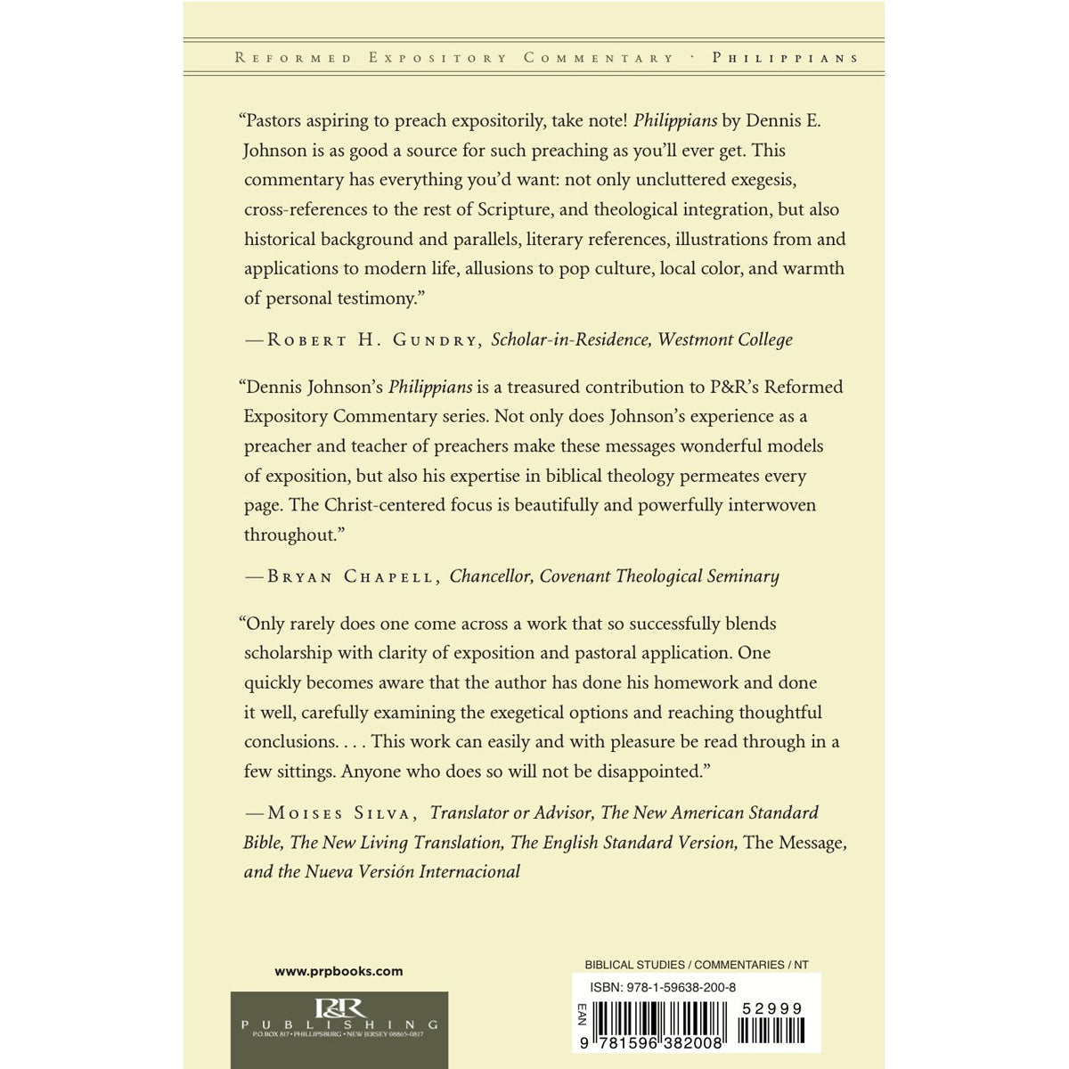 Philippians (Reformed Expository Commentary)(Hardcover)