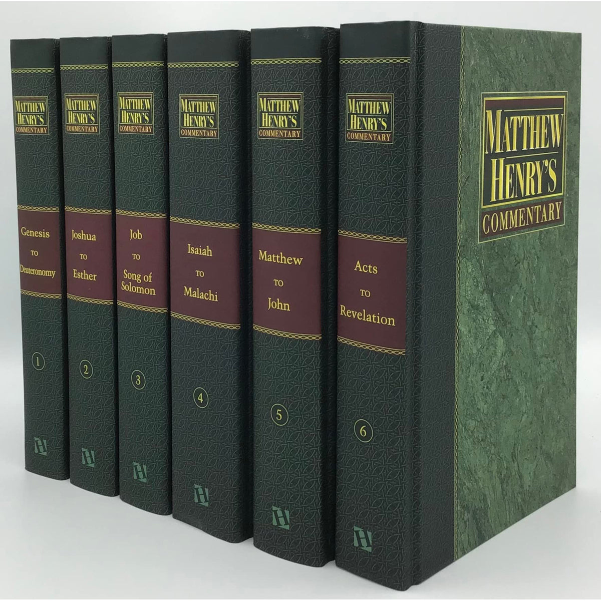 Matthew Henry’s Commentary On The Whole Bible 6-Volume Set (Hardcover)