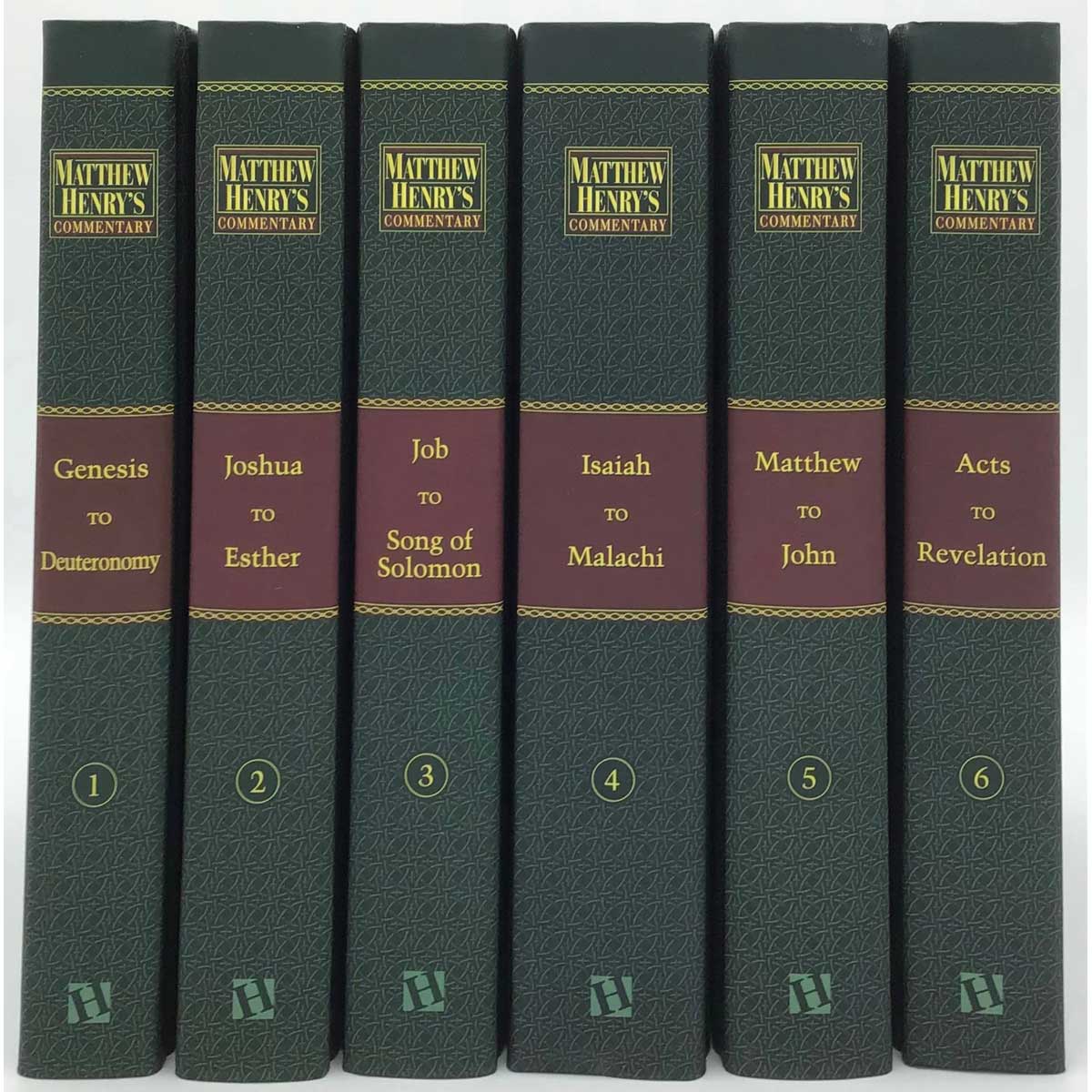 Matthew Henry’s Commentary On The Whole Bible 6-Volume Set (Hardcover)