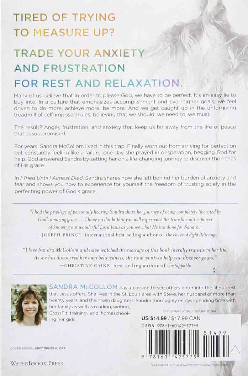 I Tried Until I Almost Died (Paperback)