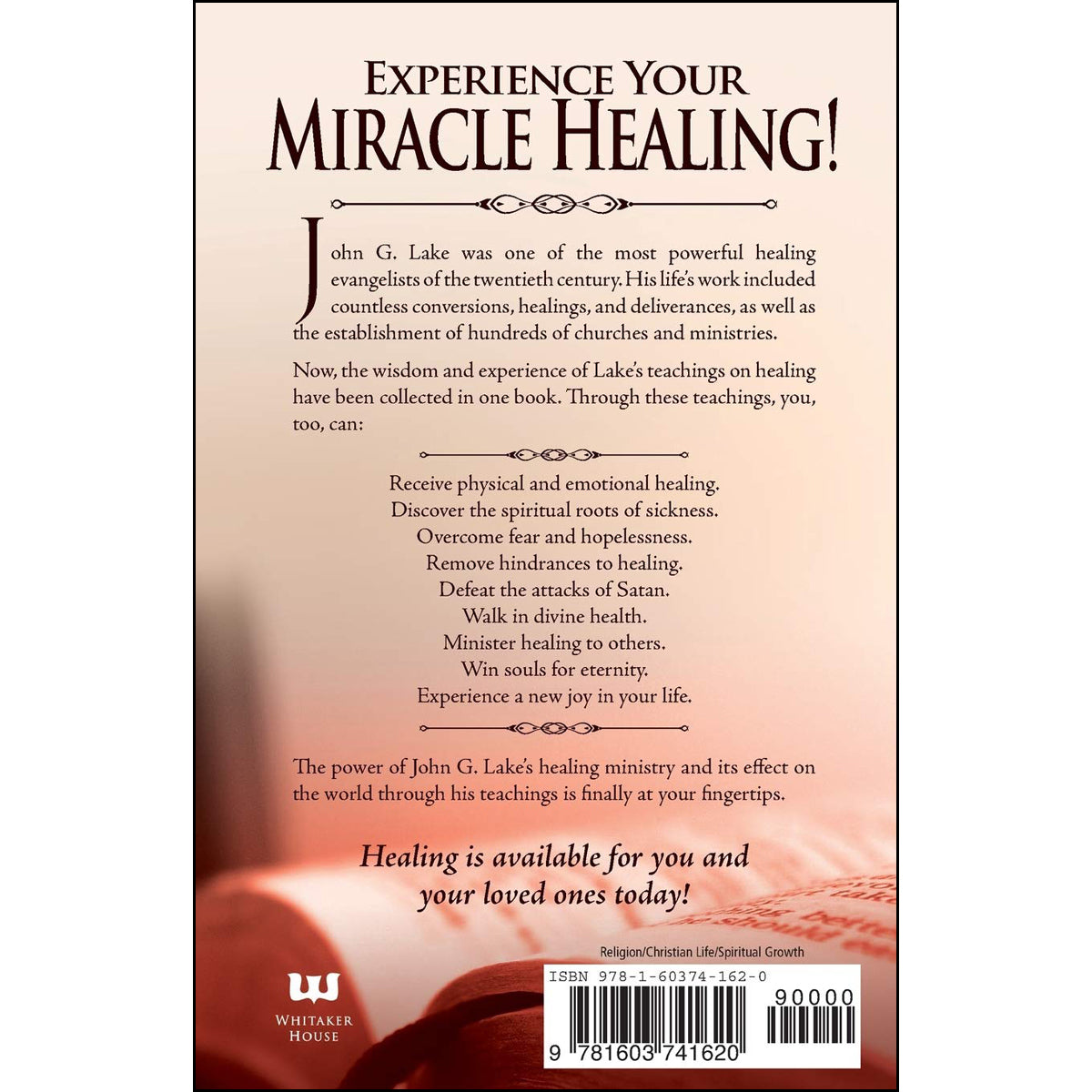 John G. Lake On Healing (Paperback)