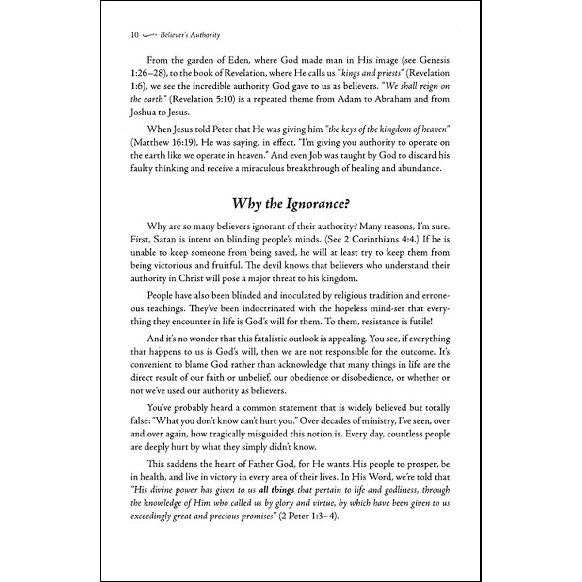 Believers Authority (Paperback)