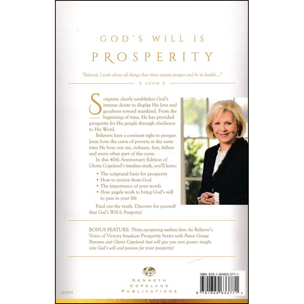 God's Will Is Prosperity: 40Th Anniversary Edition (Paperback)