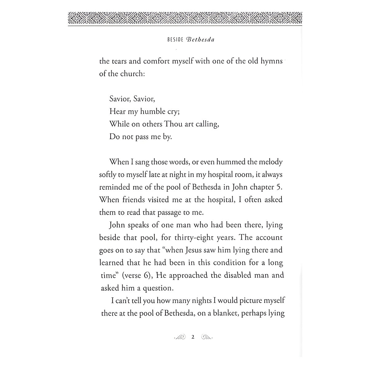 Beside Bethesda: 31 Days Toward Deeper Healing (Hardcover)