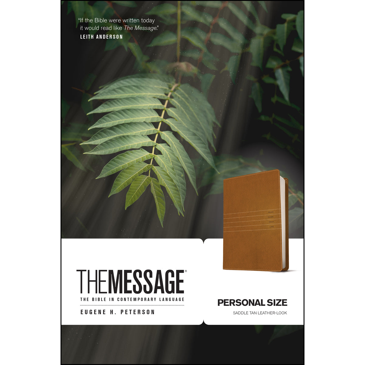 The Message Personal Size Saddle Tan (Imitation Leather)