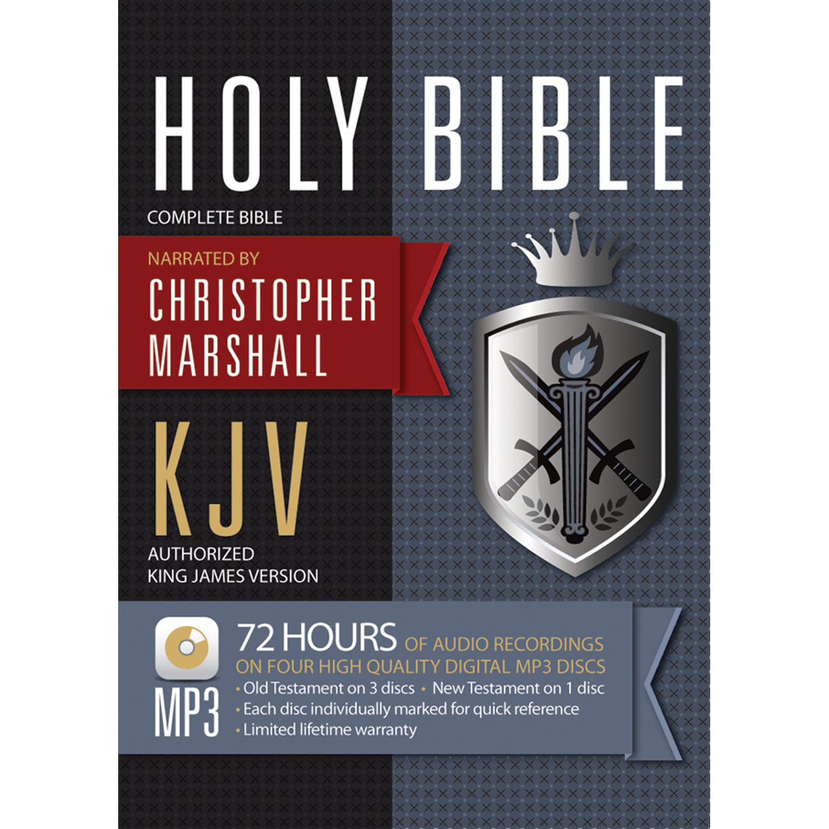 KJV Marshall Complete Bible (MP3 CD)