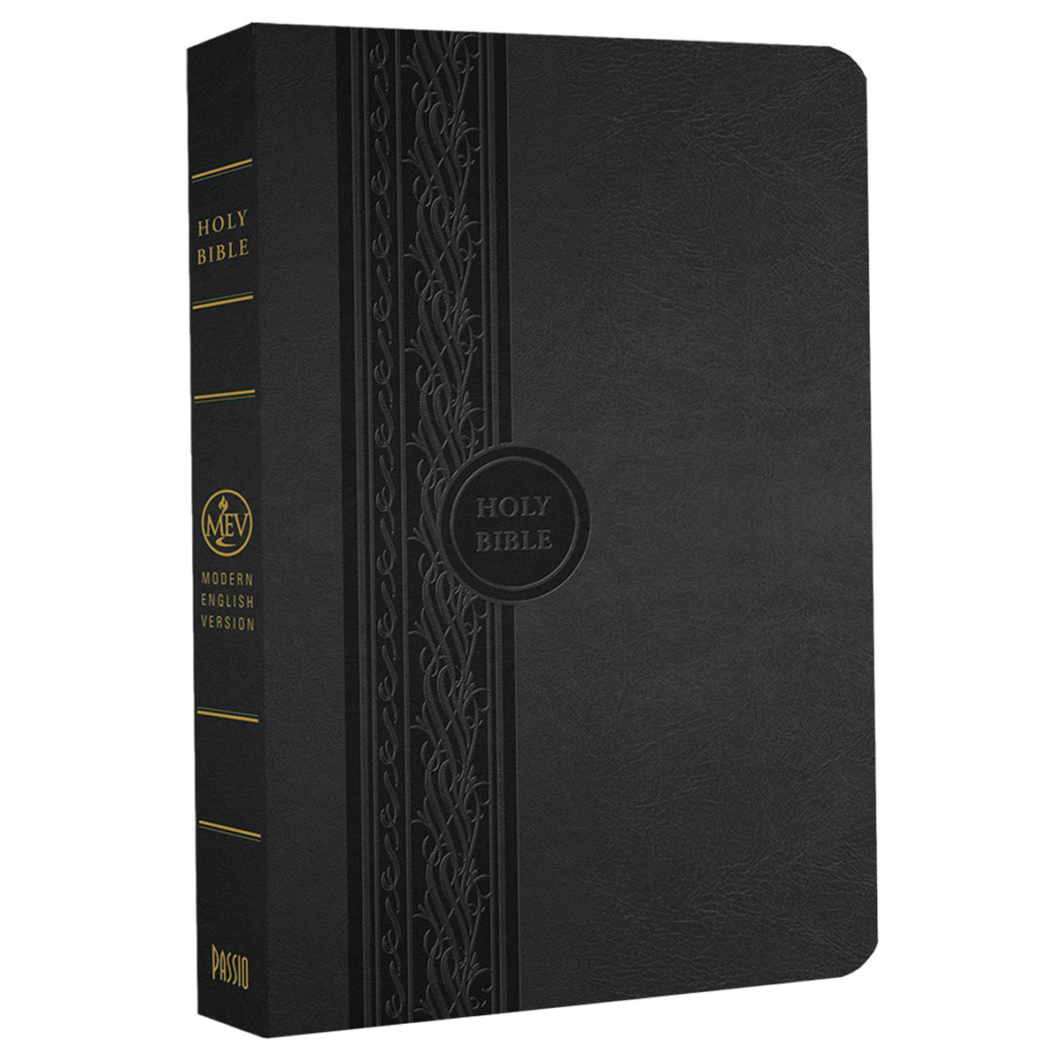 MEV Thinline Reference Bible Black (Imitation Leather)
