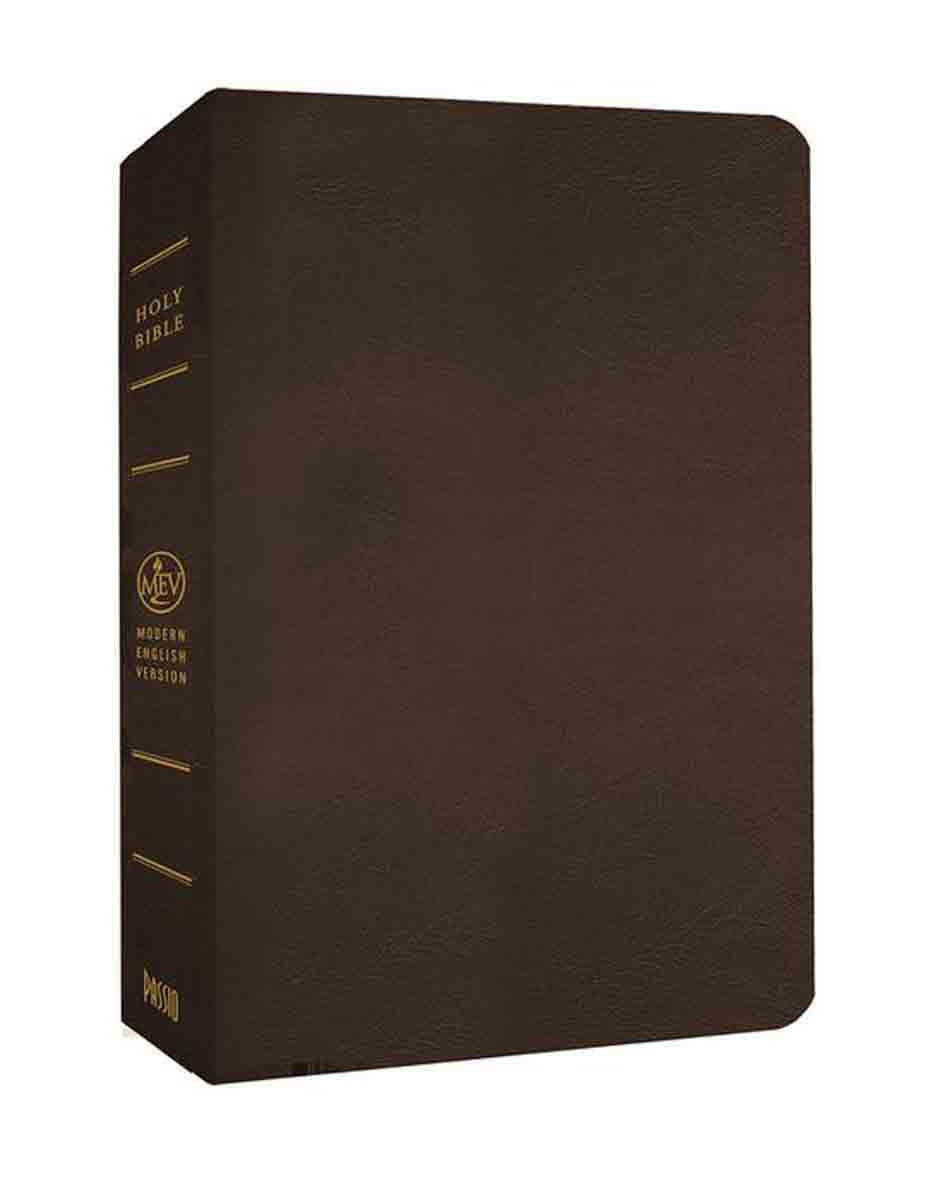 MEV Giant Print Brown (Imitation Leather)