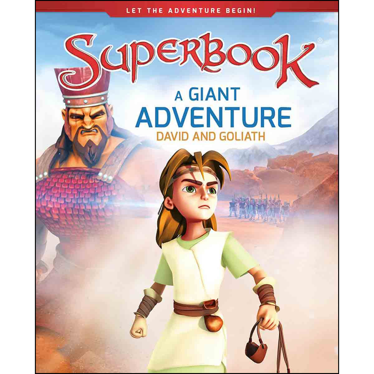 A Giant Adventure: David And Goliath (Superbook)(Hardcover)