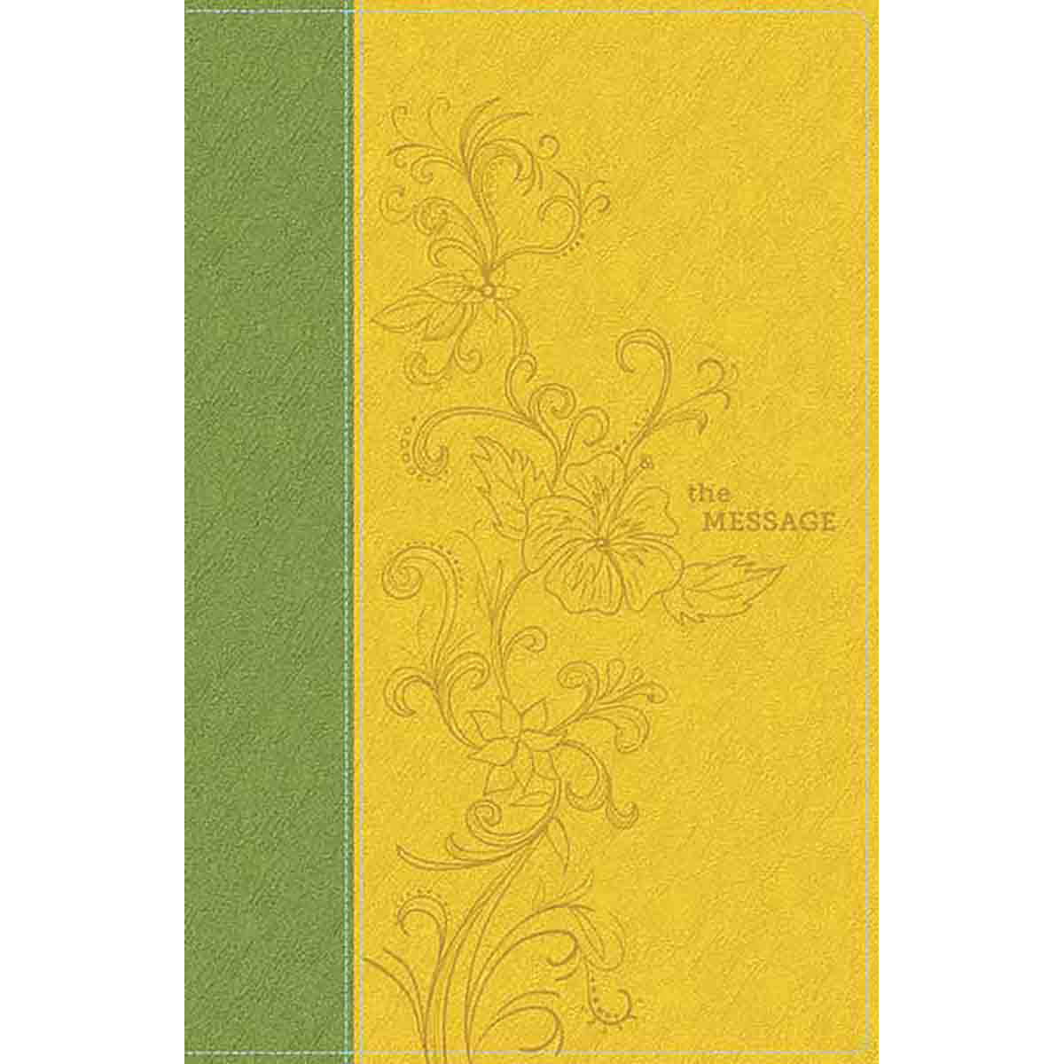 The Message Deluxe Gift Bible Sunlight / Grass (Imitation Leather)