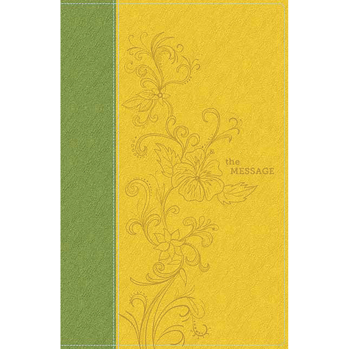 The Message Deluxe Gift Bible Sunlight / Grass (Imitation Leather)