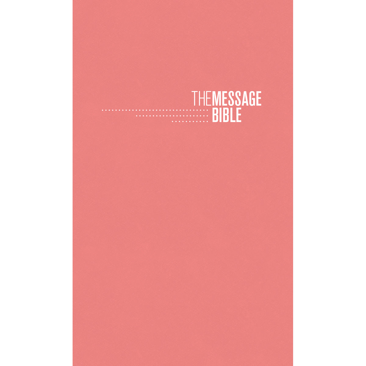 The Message Pink Imitation Leather Gift & Award Bible