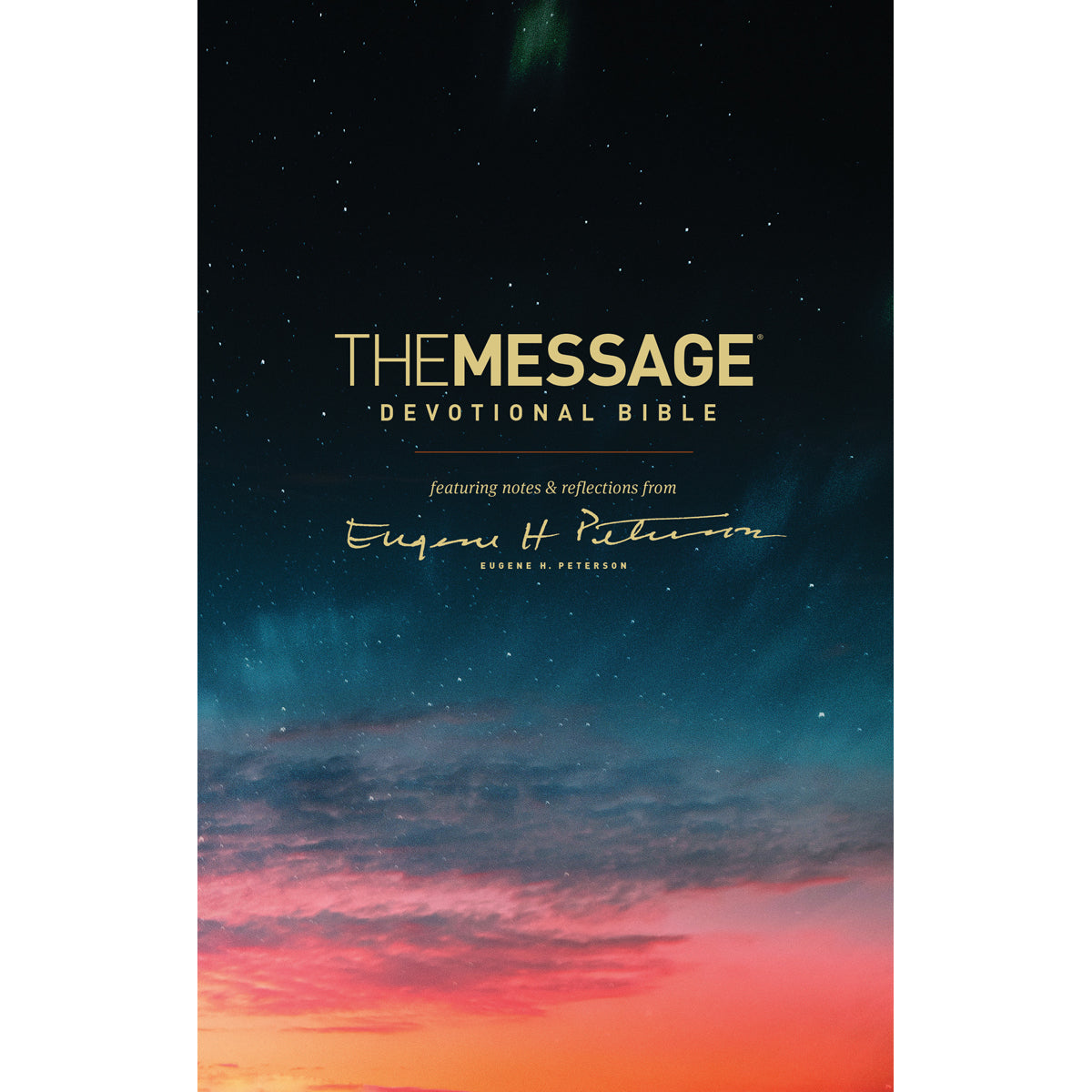 The Message Devotional Bible (Hardcover)