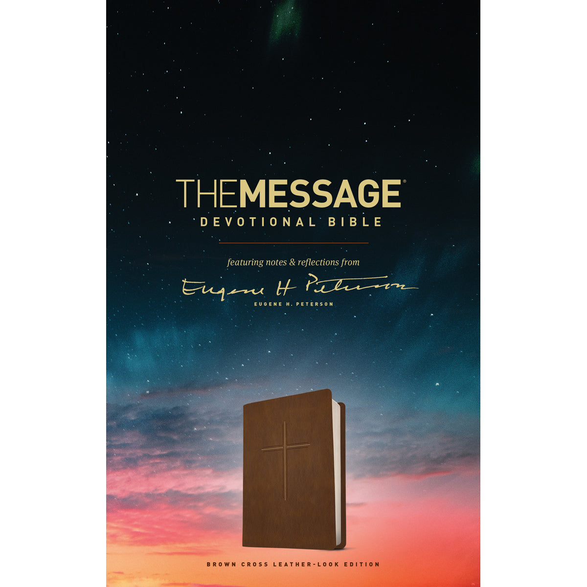The Message Devotional Bible Brown (Imitation Leather)