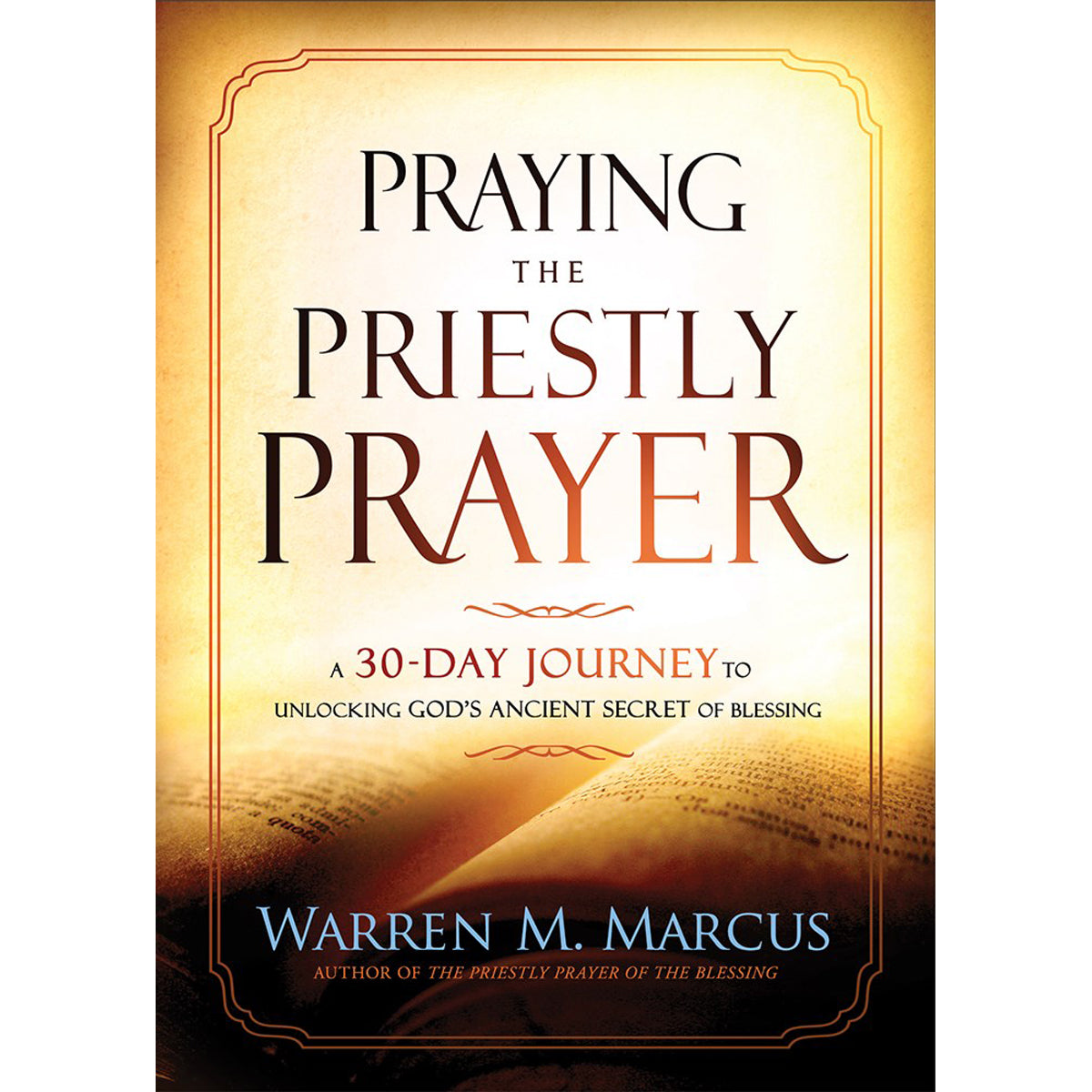 Praying The Priestly Prayer (Paperback)