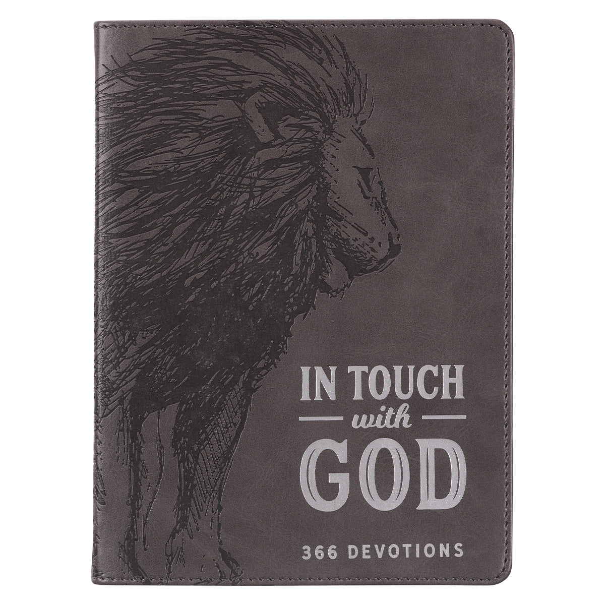 In Touch With God: 366 Devotions (Faux Leather)