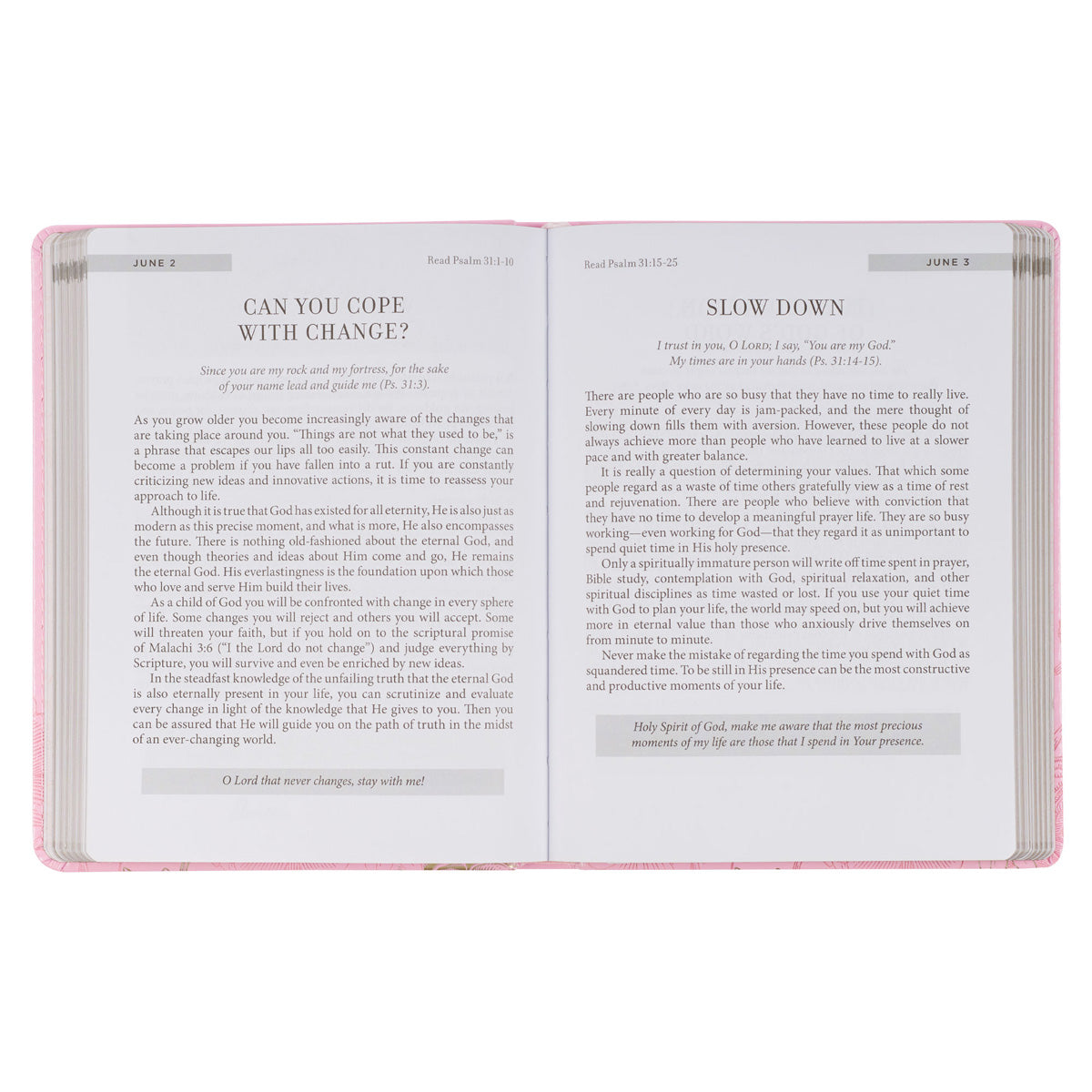 New Beginnings: The Lord's Mercies are New Every Morning - 366 Devotions (Faux Leather)