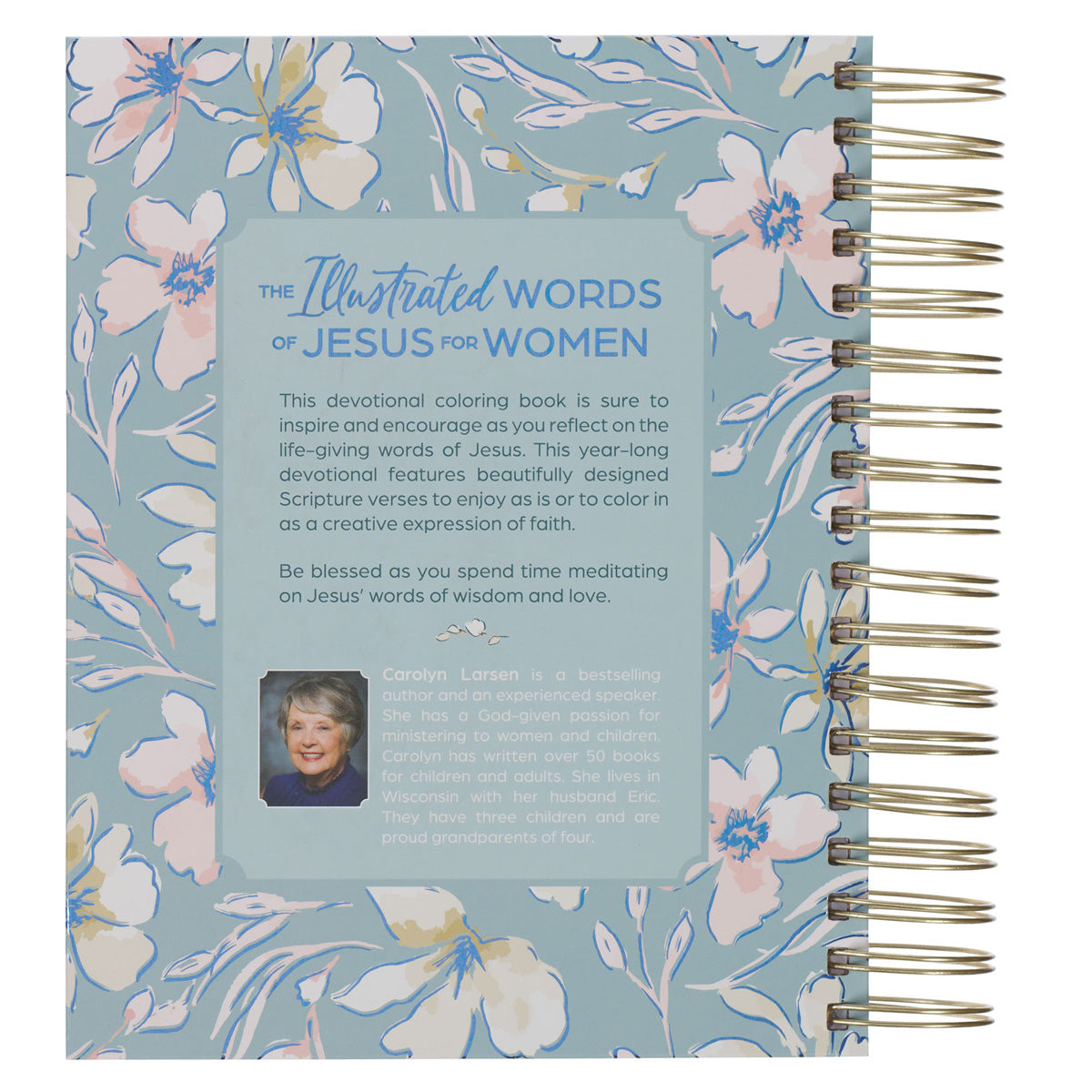 The Illustrated Words of Jesus for Women: A Devotional Coloring Book (Spiral-Bound)