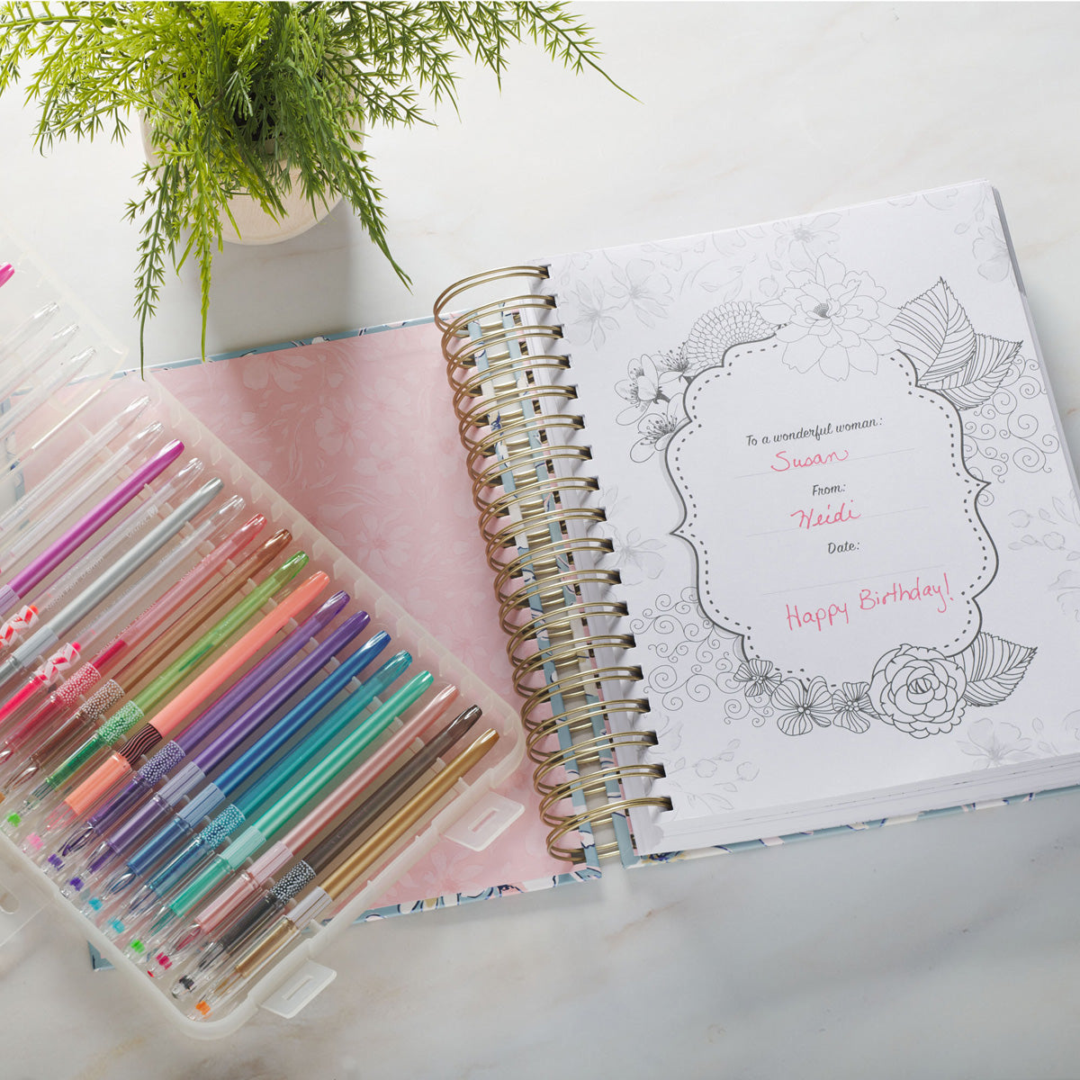 The Illustrated Words of Jesus for Women: A Devotional Coloring Book (Spiral-Bound)