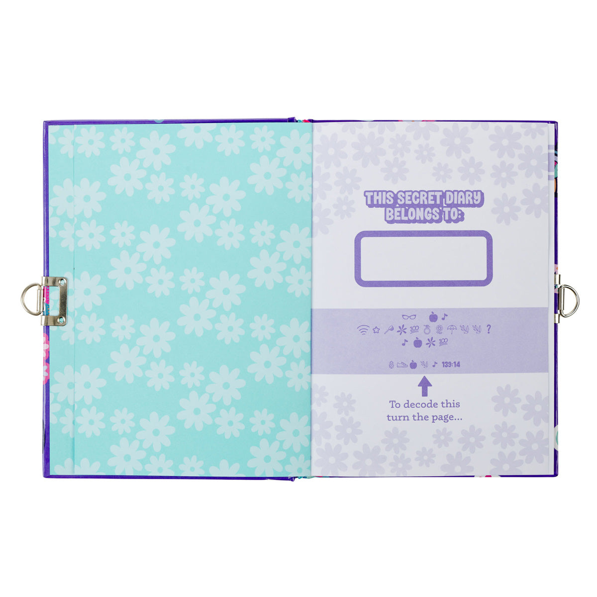 Shine for Jesus Hardcover Secret Diary with a Lock & Key