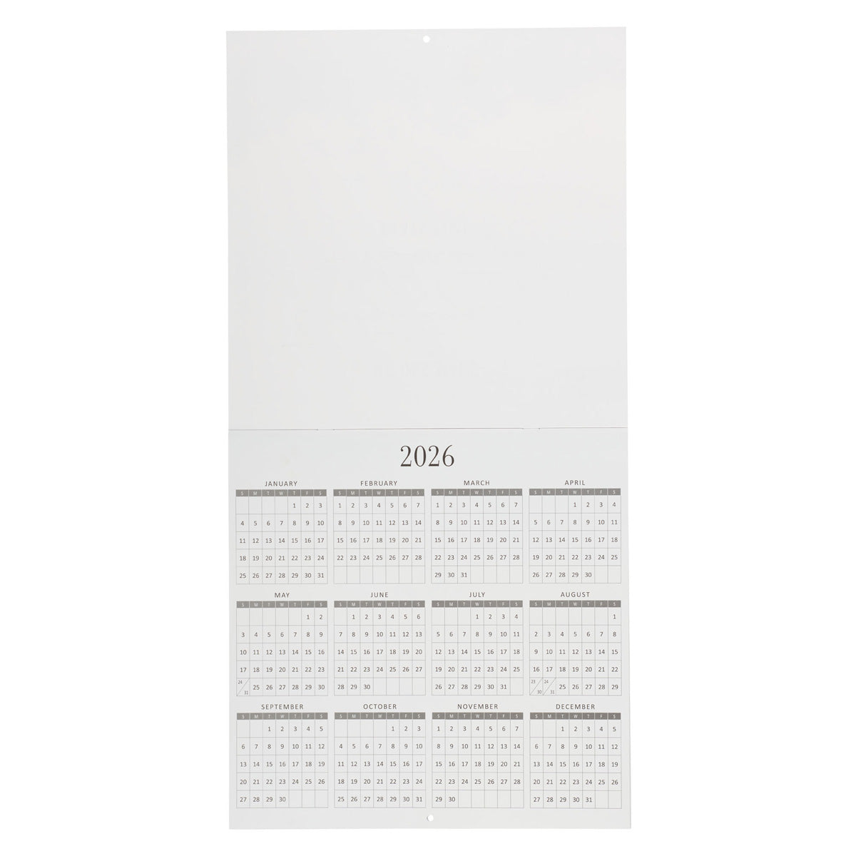 2026 Calendar - Everything Beautiful