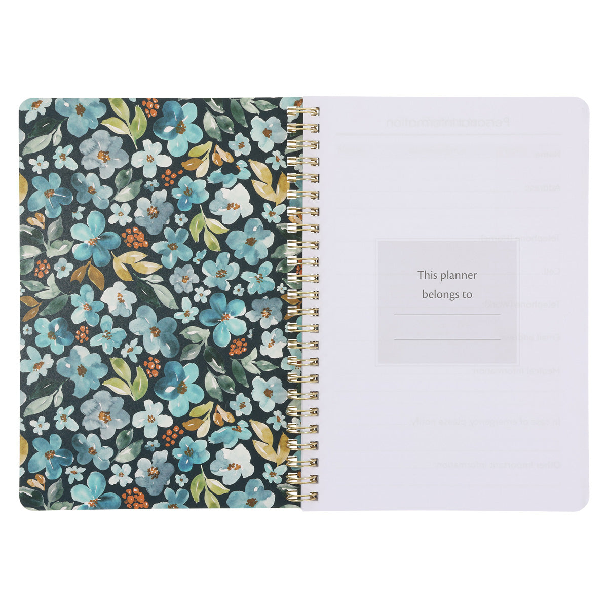 2026 Diary - Daily Planner - Be Still and Know - Wirebound