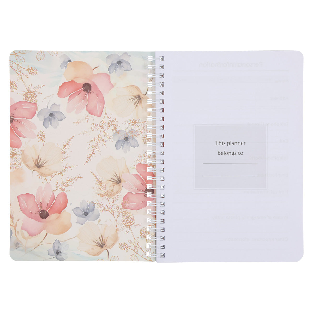 2026 Diary - Daily Planner - The Lord Is My Strength and My Song - Wirebound