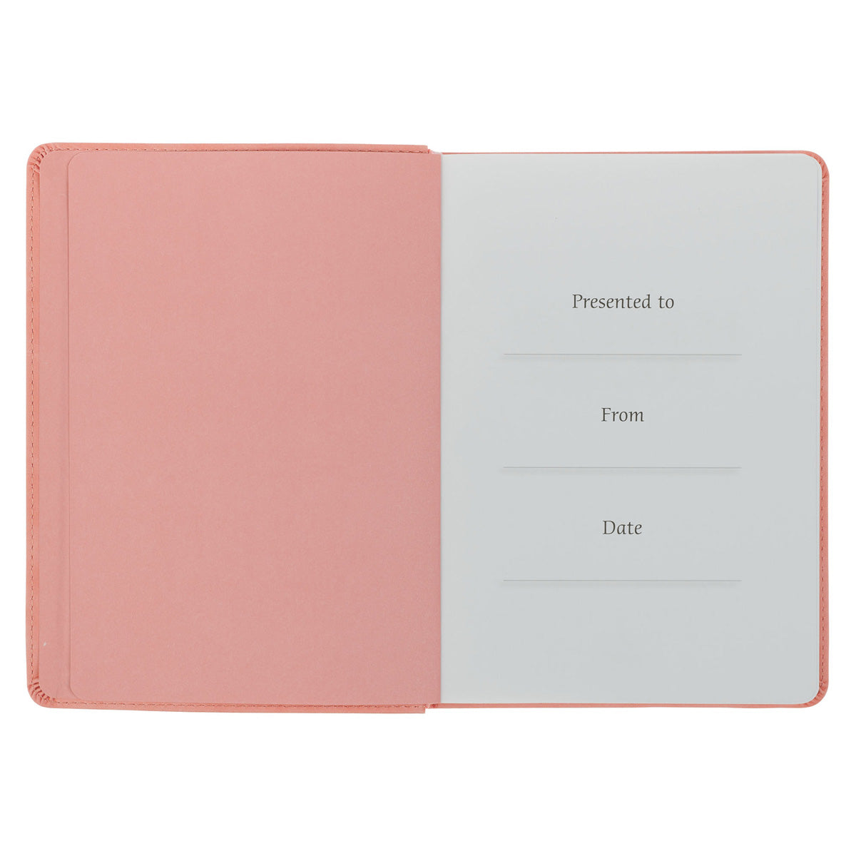 In Touch with God: 366 Devotions Peach (Faux Leather)