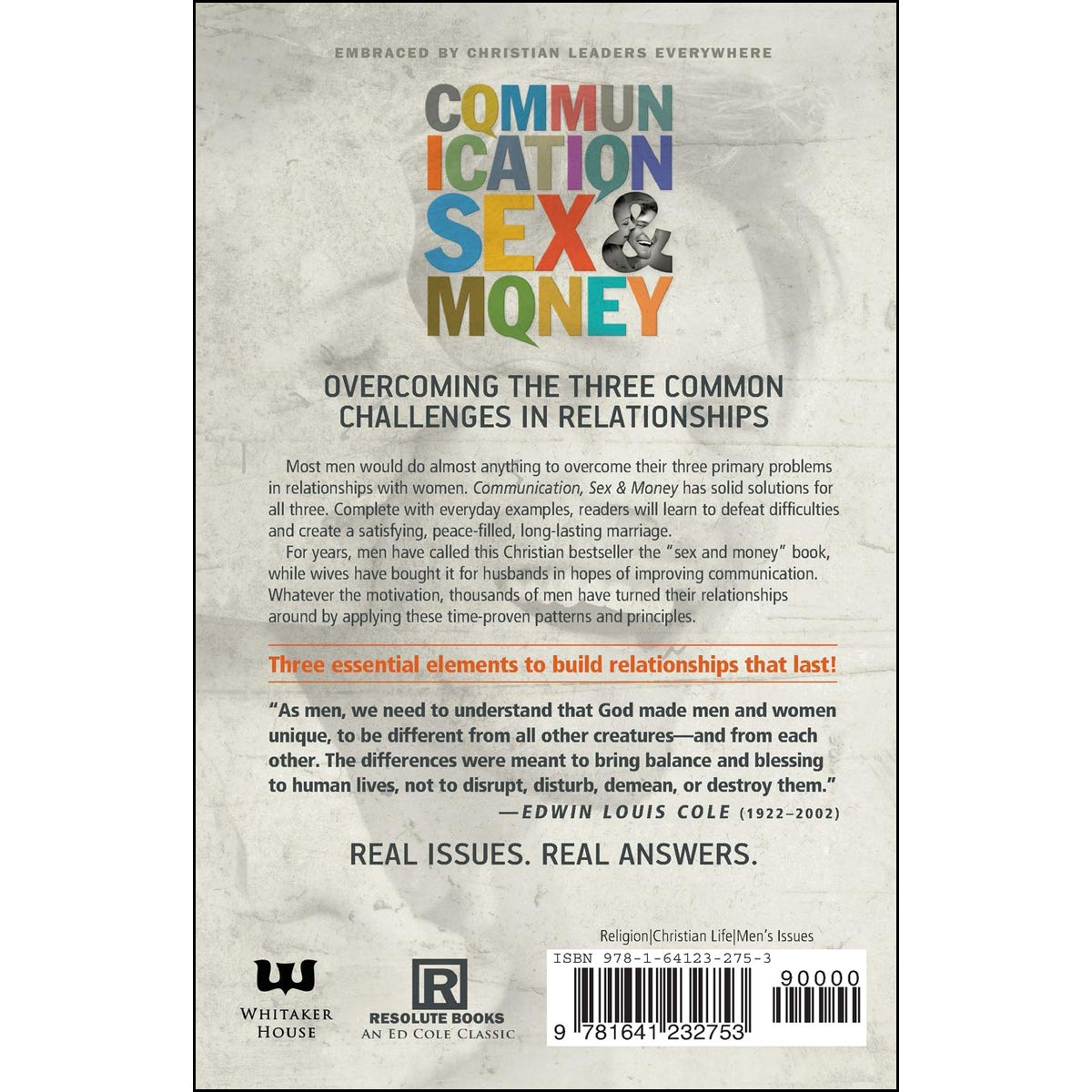 Communication, Sex & Money: Overcoming The Three Common Challenges In Relationships (Paperback)