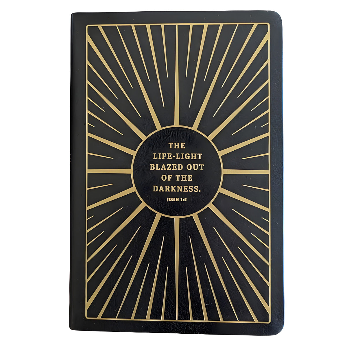 The Message Black Imitation Leather Anniversary Edition Life-Light Bible