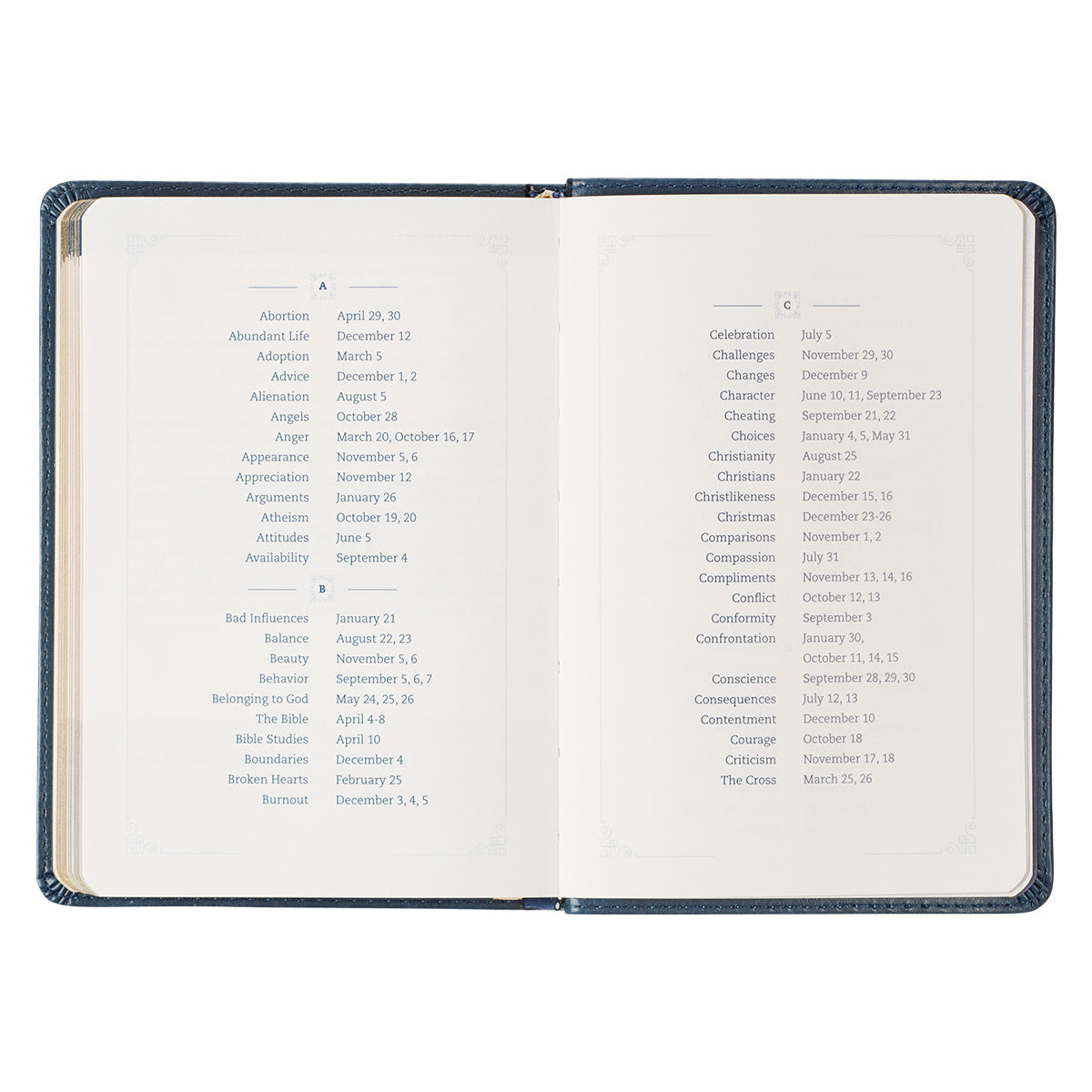 One Minute With God For Students Faux Leather