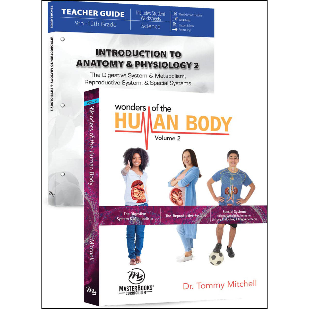 Introduction To Anatomy And Physiology Set Of 2 Books (Curriculum Kit)