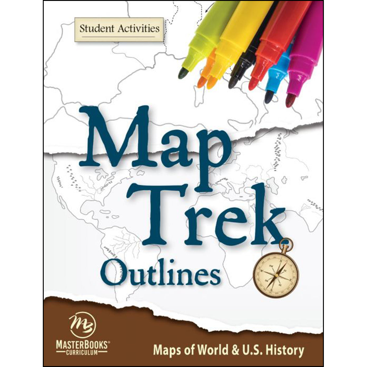 Map Trek: Set Atlas And Outlines Revised Edition (Curriculum Kit)