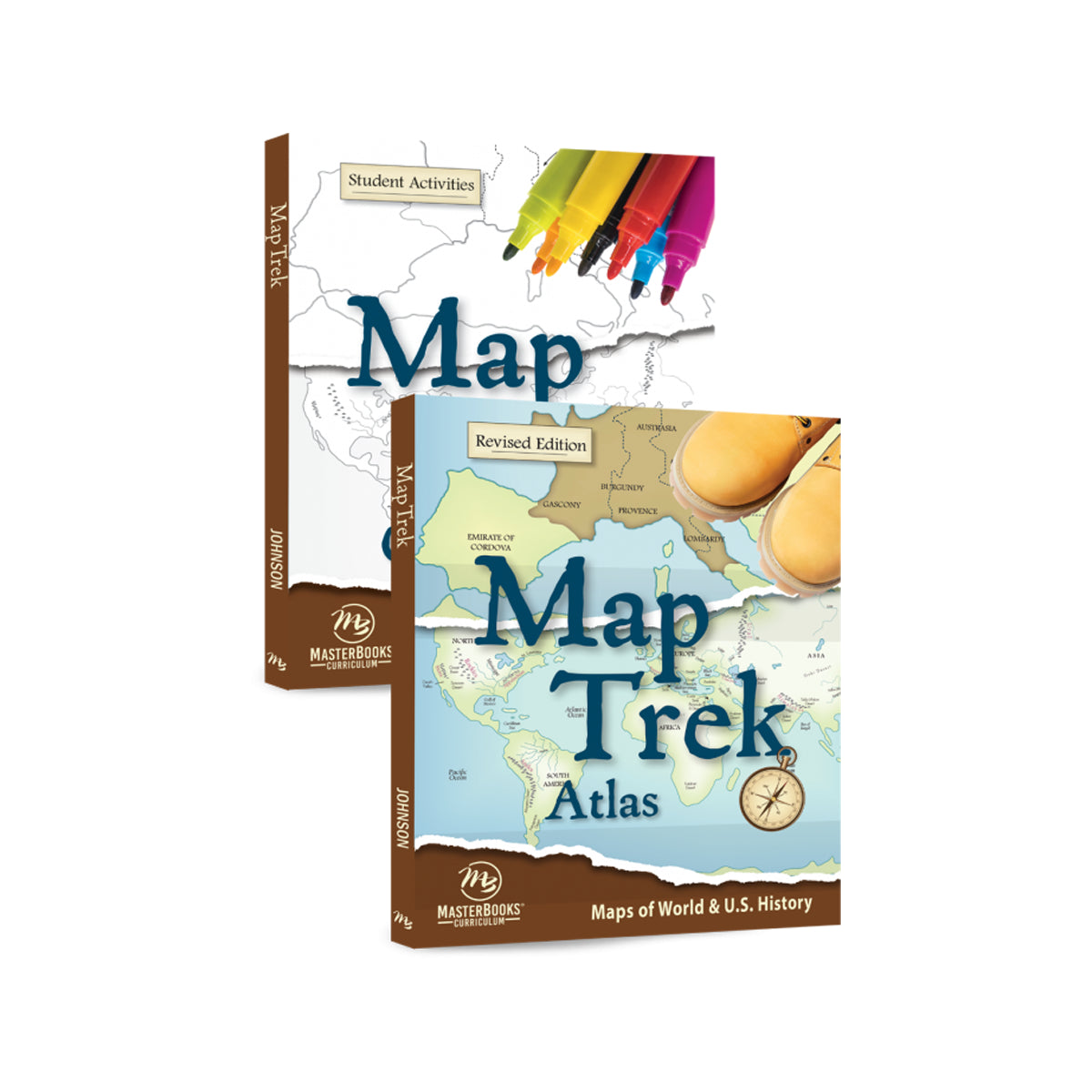 Map Trek: Set Atlas And Outlines Revised Edition (Curriculum Kit)