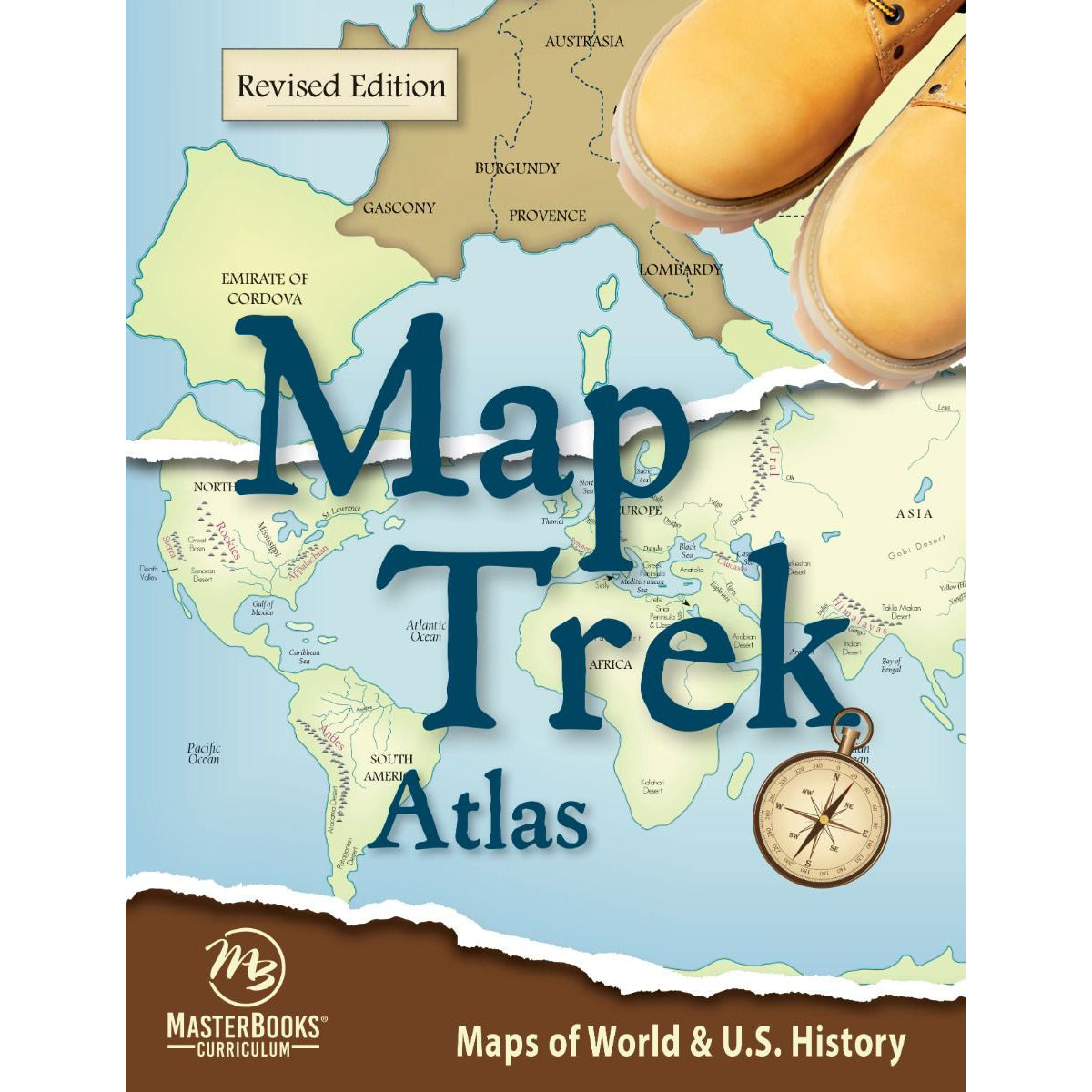 Map Trek: Set Atlas And Outlines Revised Edition (Curriculum Kit)