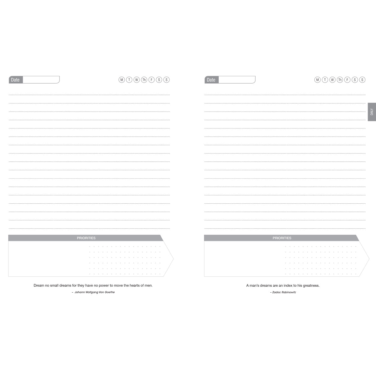 Own Your Day Undated Planner (Imitation Leather)