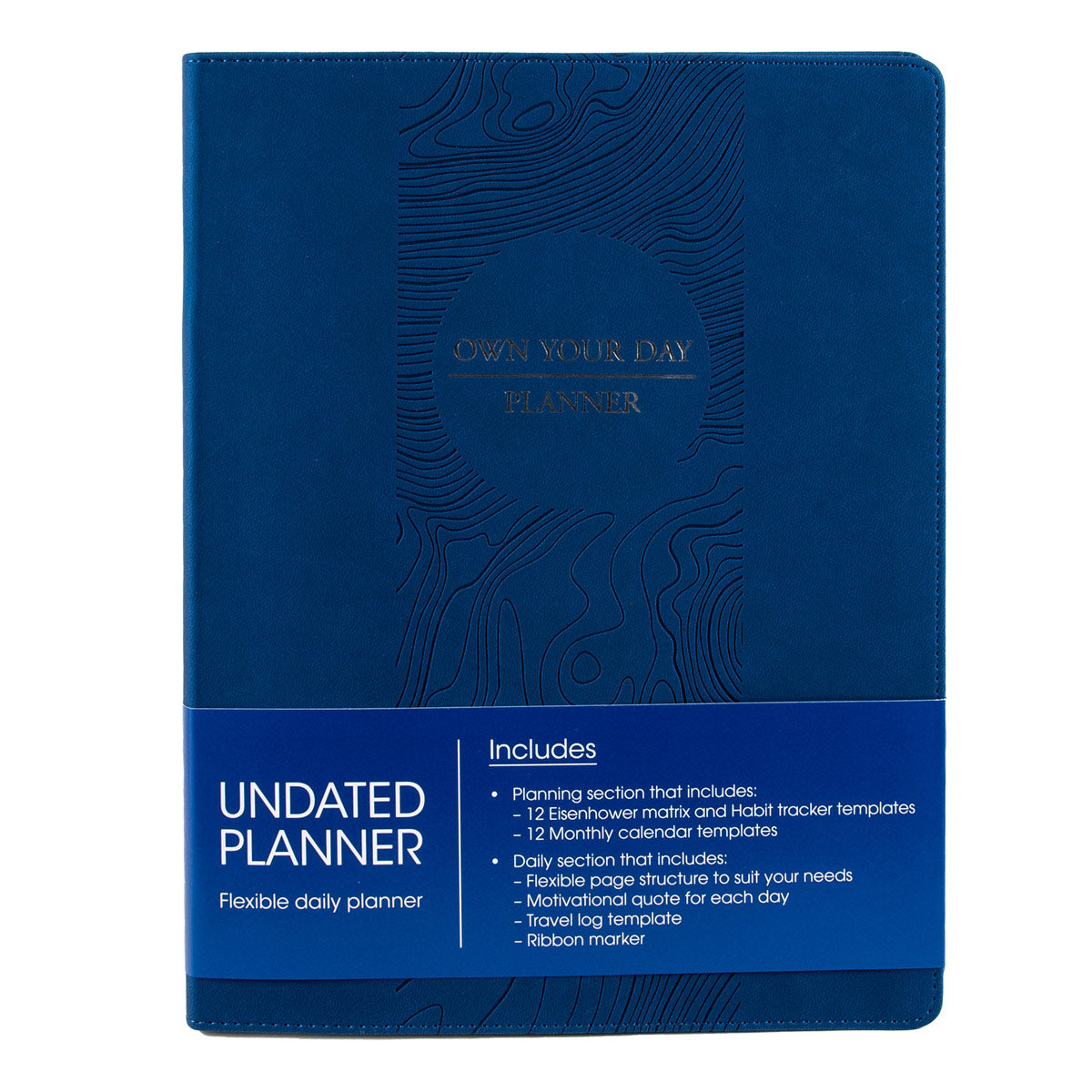 Own Your Day Undated Planner (Imitation Leather)